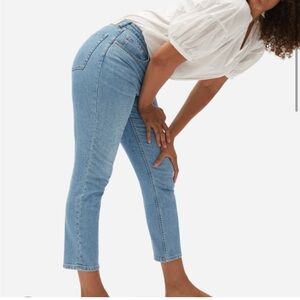 Everlane Curvy Cheeky Crop Denim